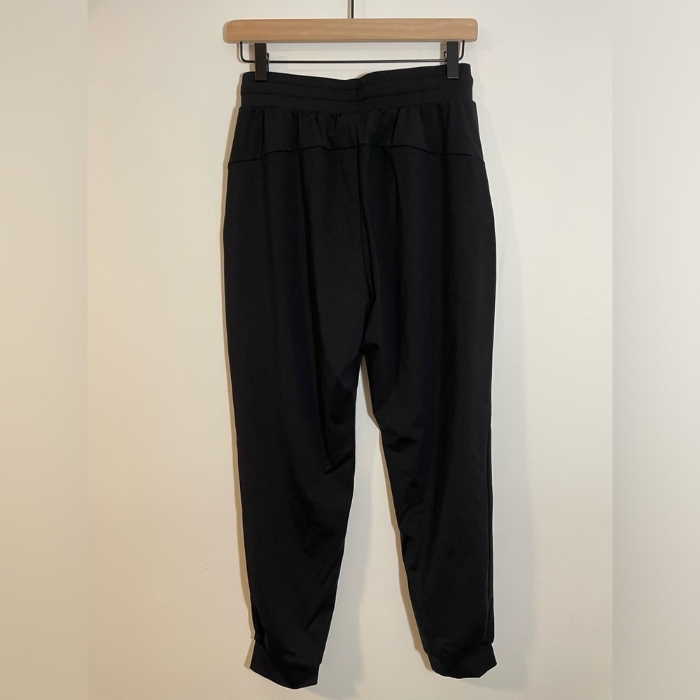Blaosn Black Joggers Size Medium Zip Pockets Gym Yoga Athletic Stretch EUC - Picture 5 of 10